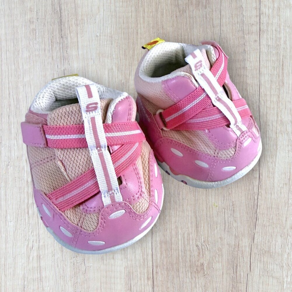 BABW Build-A-Bear Workshop Skechers Pink Sneakers Retired BAB